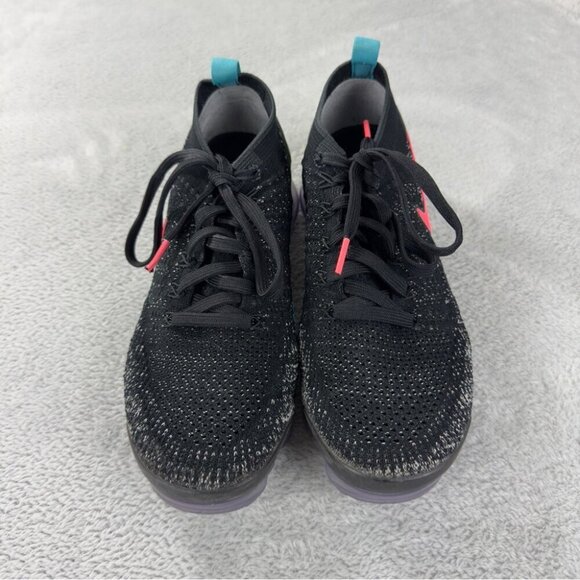 Nike Air Vapormax 2.0 Black Hot Punch Men's Size 8 US/7 UK/41 EU 942842-003 - Picture 12 of 14